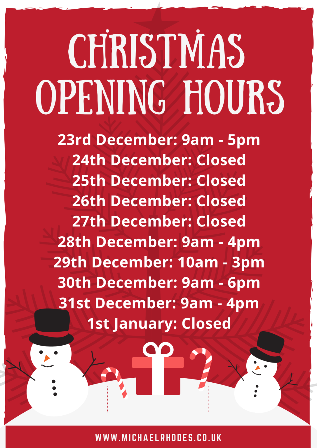 christmas-opening-hours-michael-rhodes